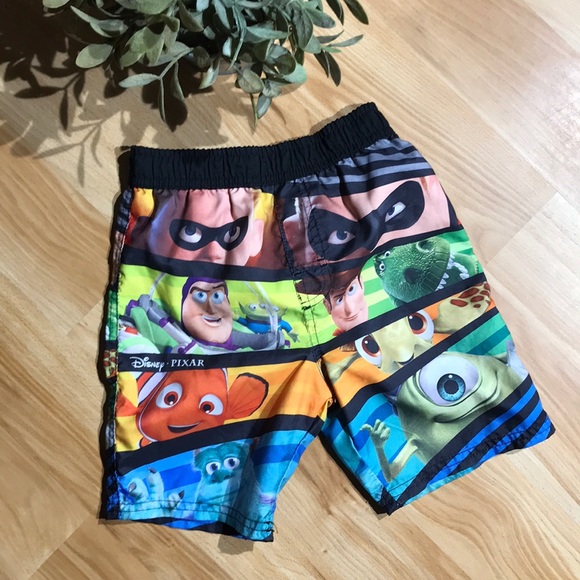 Disney Boys/' Toy Story Two Piece Swim Set Woody